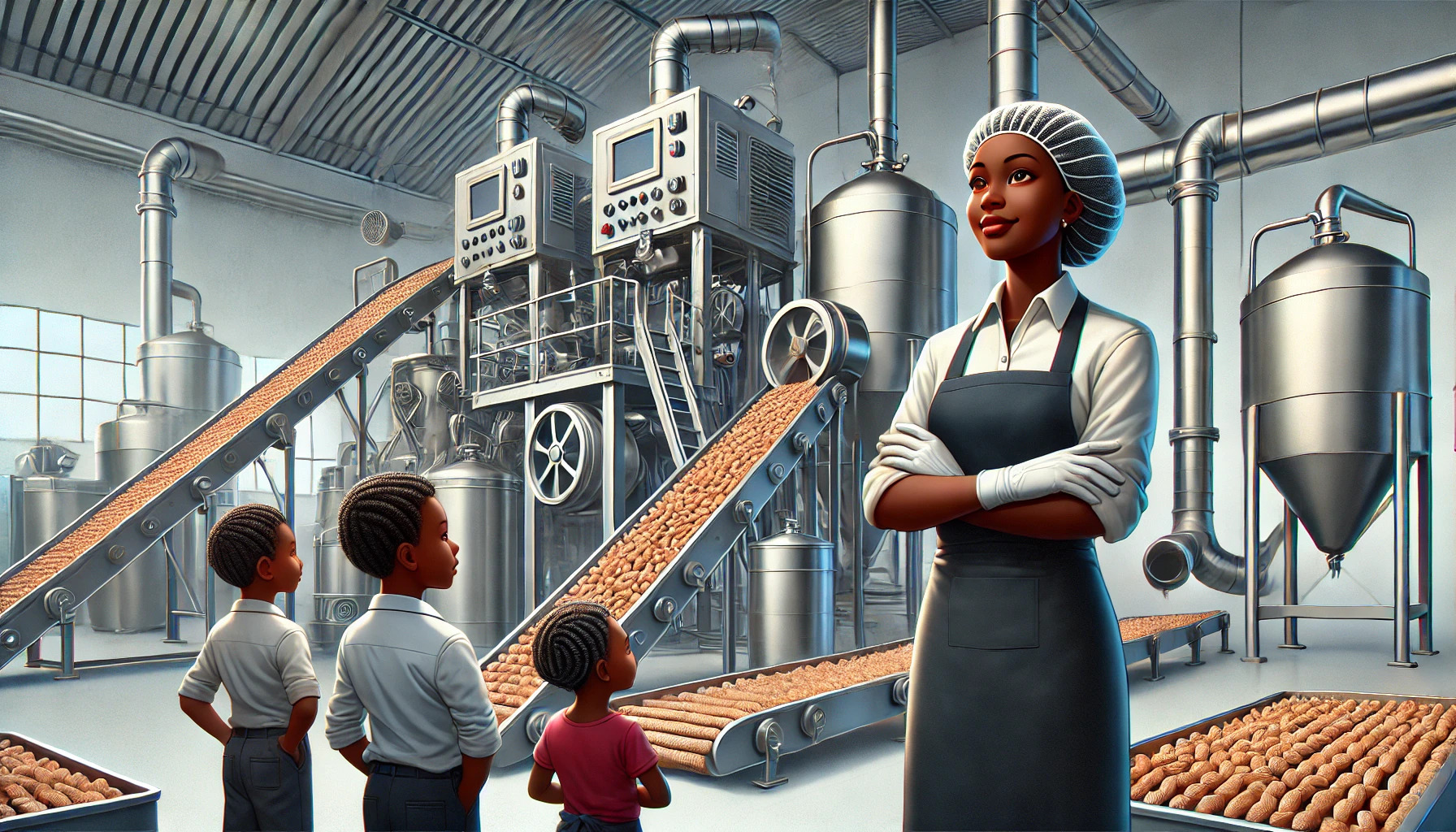 Peanut Oil Production